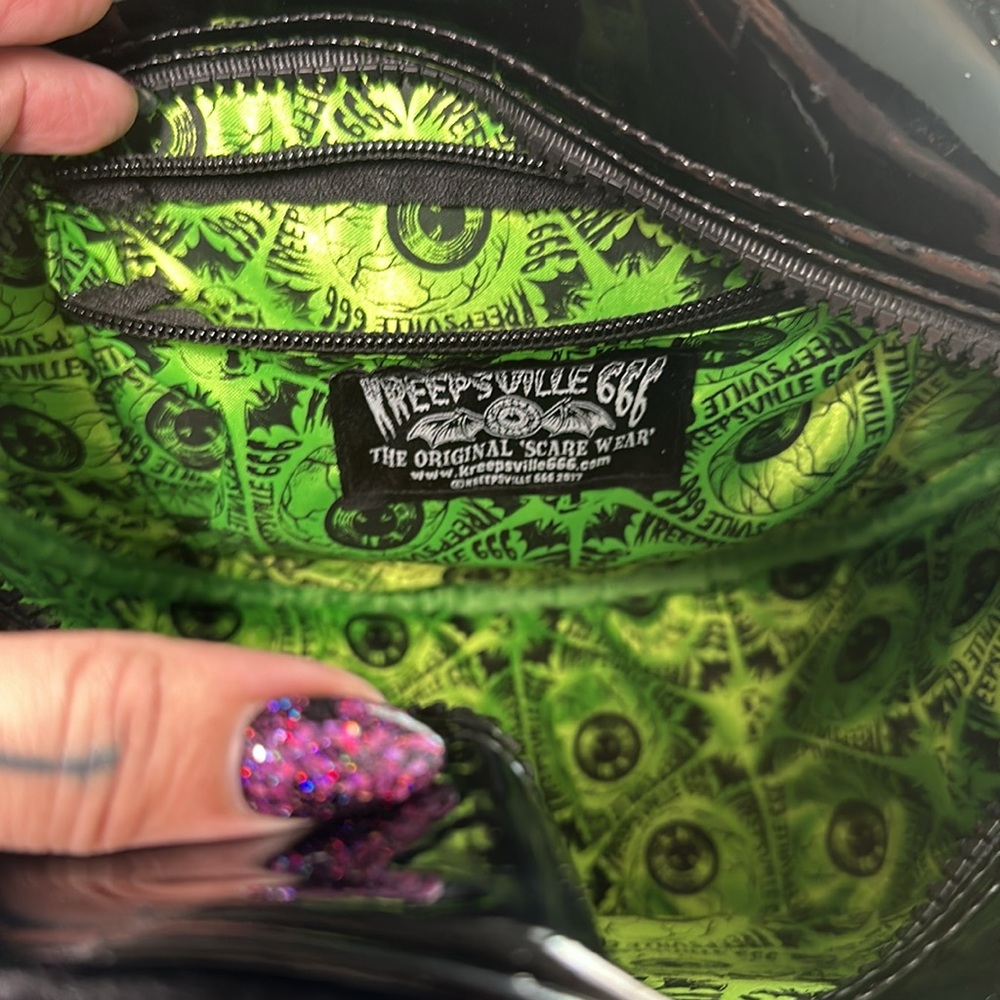 KREEPSVILLE MONSTER EYE CROSSBODY BAG - Picture 6 of 10